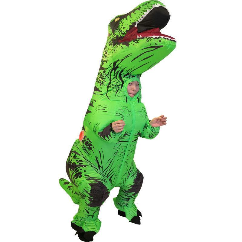 BuyHalloween Party inflatable Tyrannosaurus dinosaur Cosplay Costume Now Cheaper With 3 - 5 Days Ship - PajamasBuy