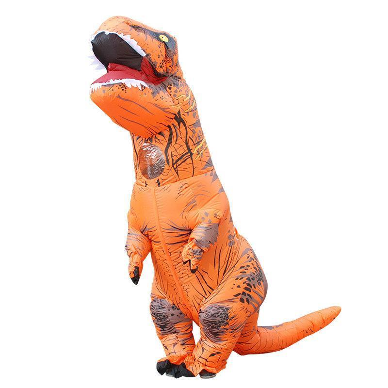 BuyHalloween Party inflatable Tyrannosaurus dinosaur Cosplay Costume Now Cheaper With 3 - 5 Days Ship - PajamasBuy