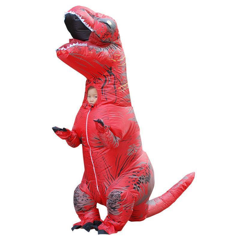 BuyHalloween Party inflatable Tyrannosaurus dinosaur Cosplay Costume Now Cheaper With 3 - 5 Days Ship - PajamasBuy