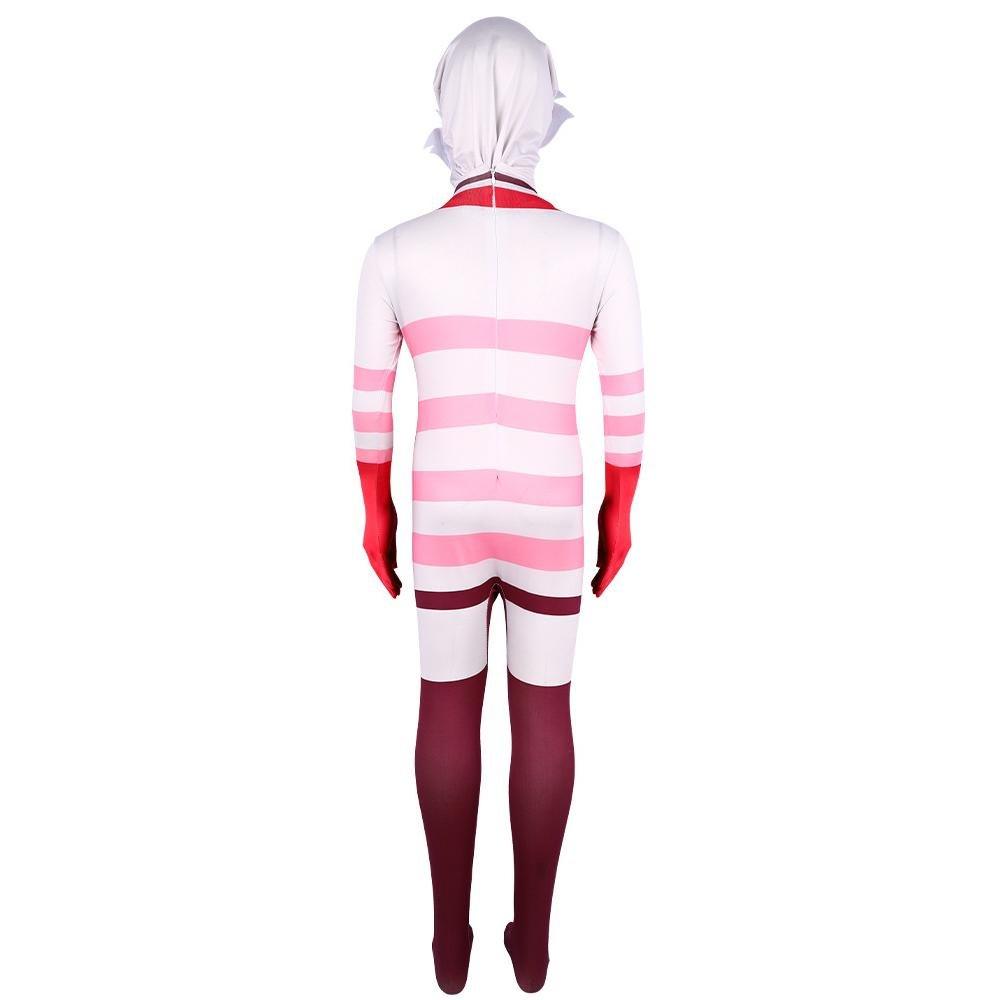 Hazbin Hotel Angel Dust AD Jumpsuit Adult Kids Cosplay Costume Carnival - Pajamasbuy