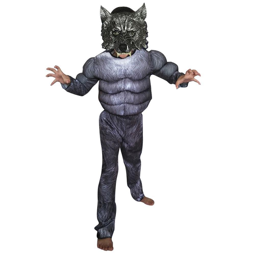 into the woods 1987 wolf costume Masquerade for Adults Halloween - Pajamasbuy