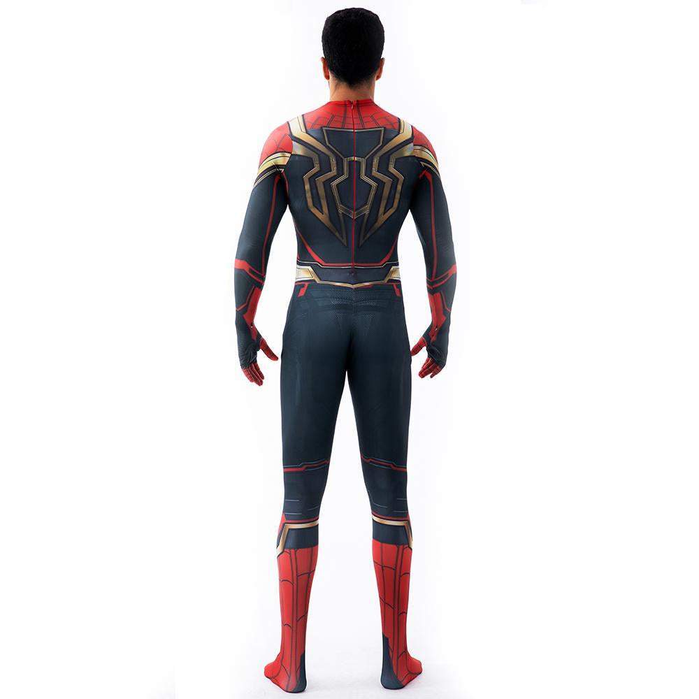 BuyIron Spider - Man No Way Home Peter Benjamin Parker Costume Cosplay Jumpsuit Halloween Now Cheaper With 3 - 5 Days Ship - PajamasBuy