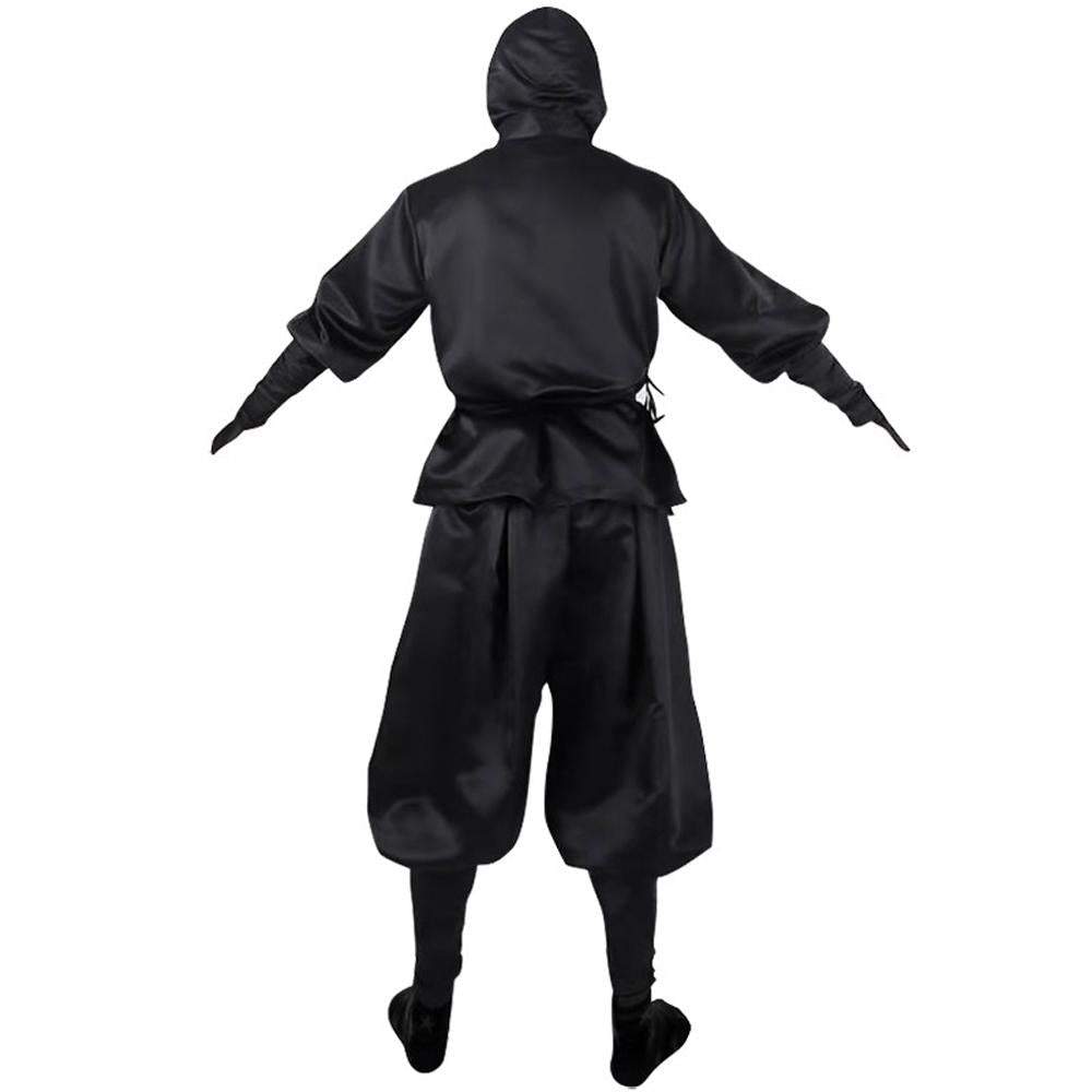 BuyJapanese Ninja Bushido Cosplay Costume with Hood Socks Halloween Outfit Set Dress Up For Men Now Cheaper With 3 - 5 Days Ship - PajamasBuy