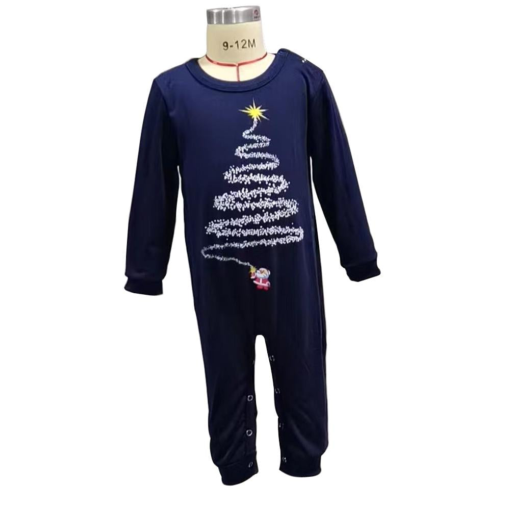 Holiday Home Happy Christmas Family Couples Matching Pajamas Party Sets