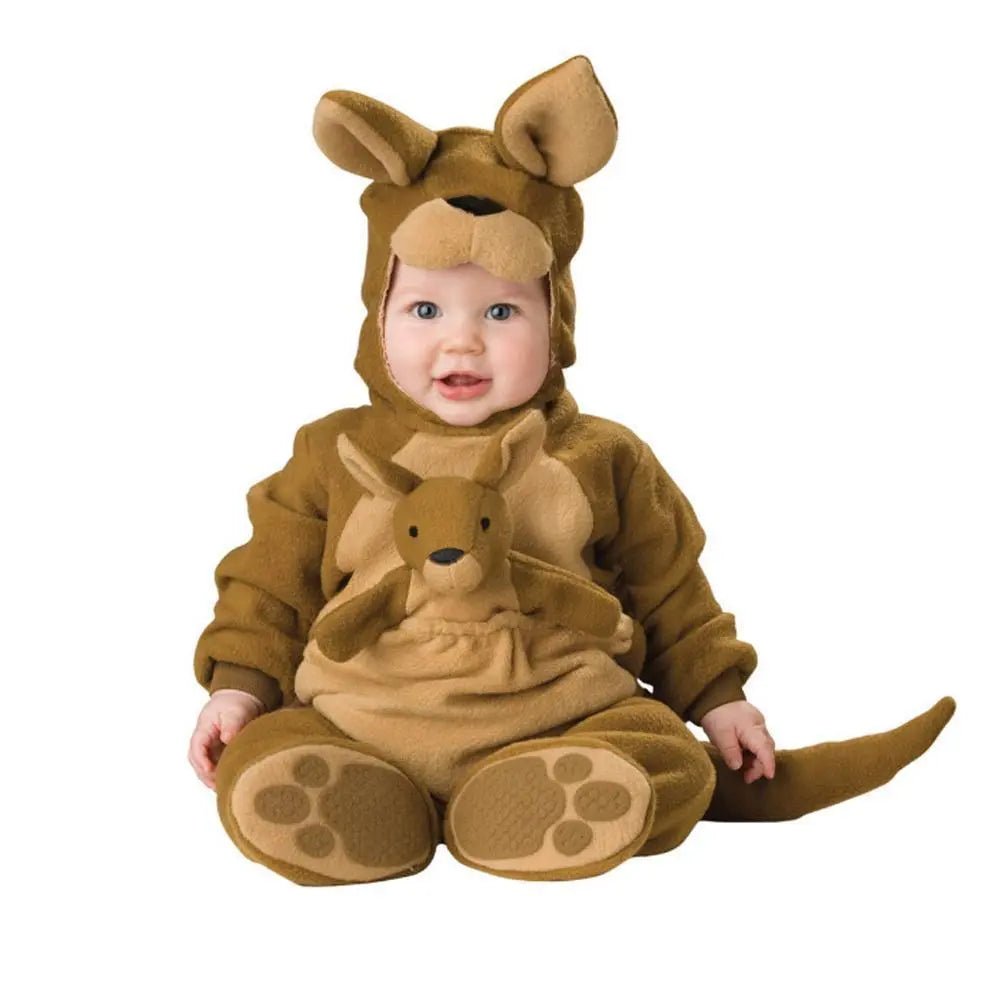 BuyKangaroo Kigurumi Baby Infant Toddler onesies Costumes Now Cheaper With 3 - 5 Days Ship - PajamasBuy