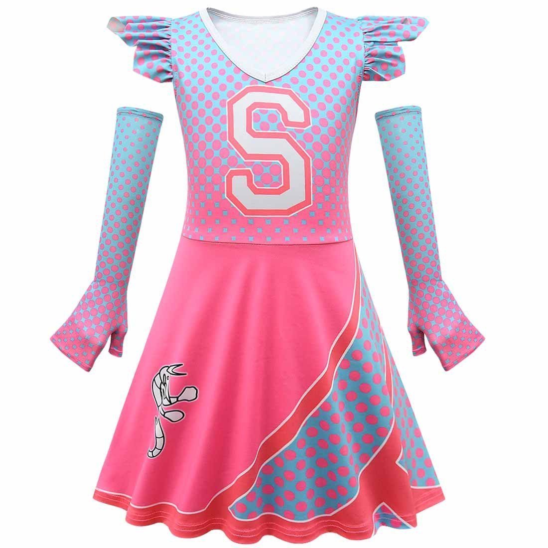 Buykids costume College Zombies 2 Cheerleader dress Costume Children's Dress Now Cheaper With 3 - 5 Days Ship - PajamasBuy