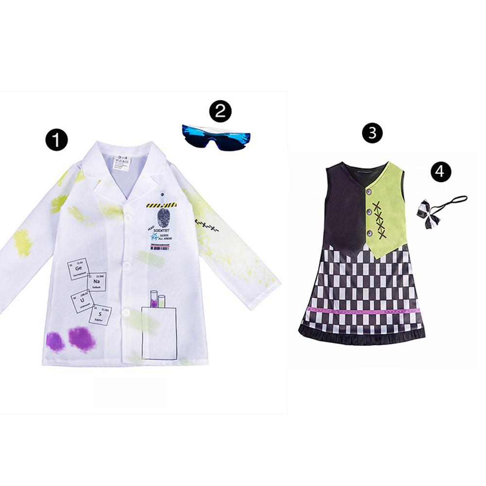 BuyKids Mad Scientist Costume Halloween Cosplay Outfits Now Cheaper With 3 - 5 Days Ship - PajamasBuy