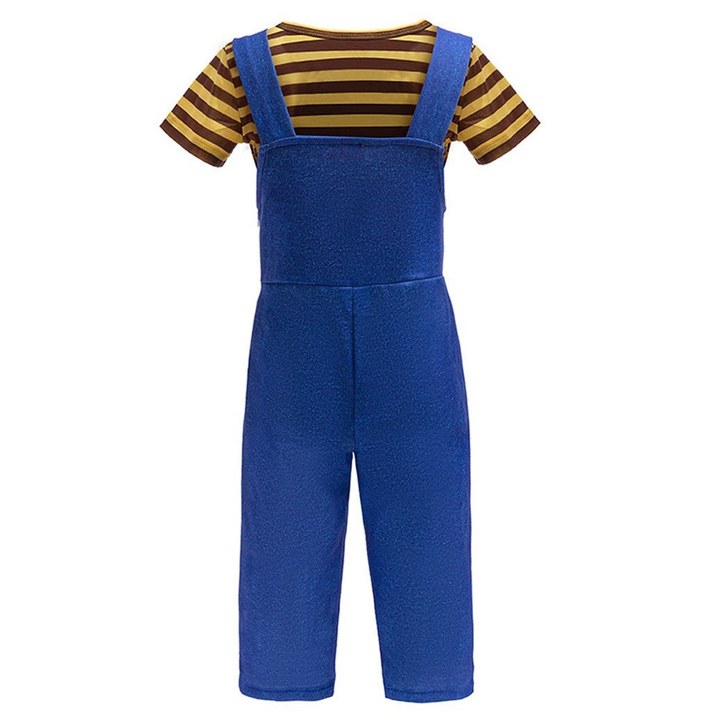 BuyKids Minions Cosplay Costume Boys' Suspender Outfit for Halloween Parties Now Cheaper With 3 - 5 Days Ship - PajamasBuy