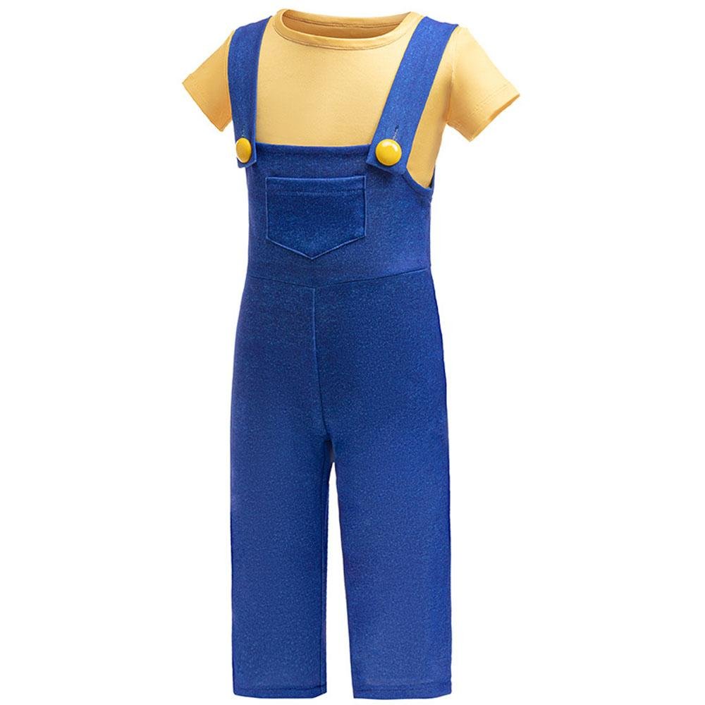 BuyKids Minions Cosplay Costume Boys' Suspender Outfit for Halloween Parties Now Cheaper With 3 - 5 Days Ship - PajamasBuy