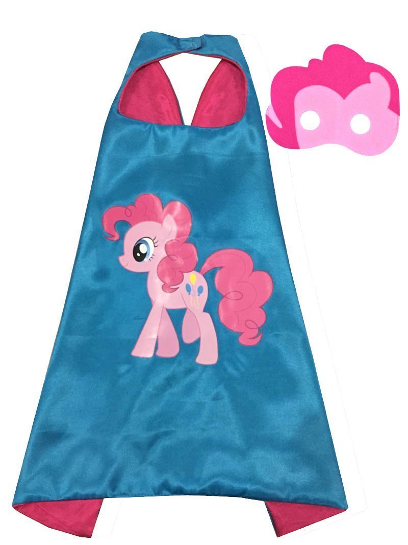 BuyKids My Little Pony Cape Mask Set Costume Cloak Now Cheaper With 3 - 5 Days Ship - PajamasBuy