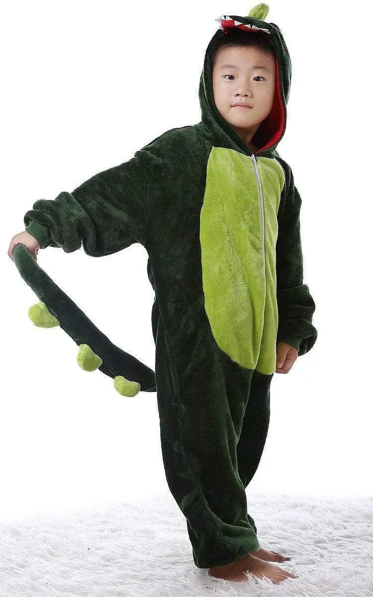 BuyKids Onesies Hoodie Dinosaur Animal Pajamas Kigurumi Costume Now Cheaper With 3 - 5 Days Ship - PajamasBuy