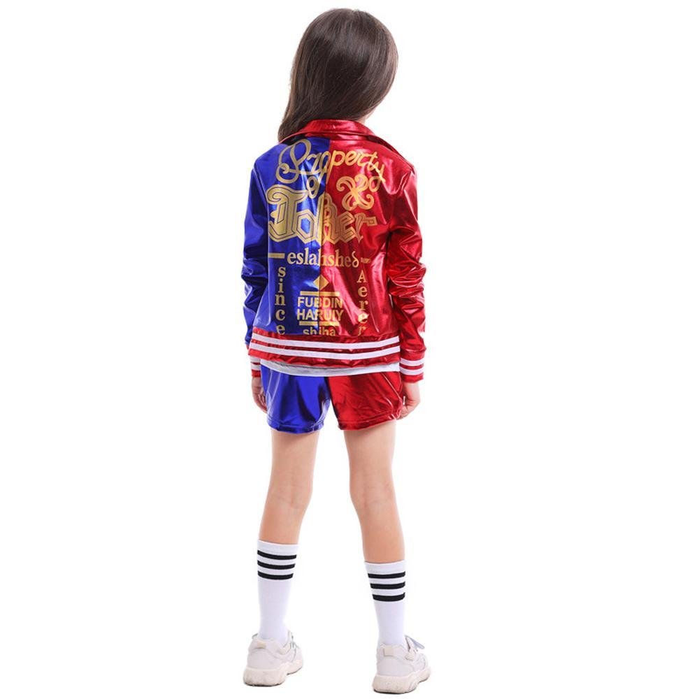 BuyKids suicide squad clown girl suit Harley Quinn halloween Costumes Now Cheaper With 3 - 5 Days Ship - PajamasBuy