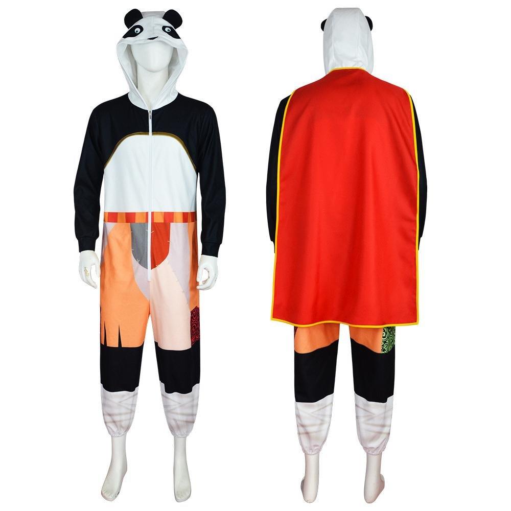 Kung Fu Panda 4 Po Adult Cosplay Costume Outfits Halloween Carnival Suit - Pajamasbuy