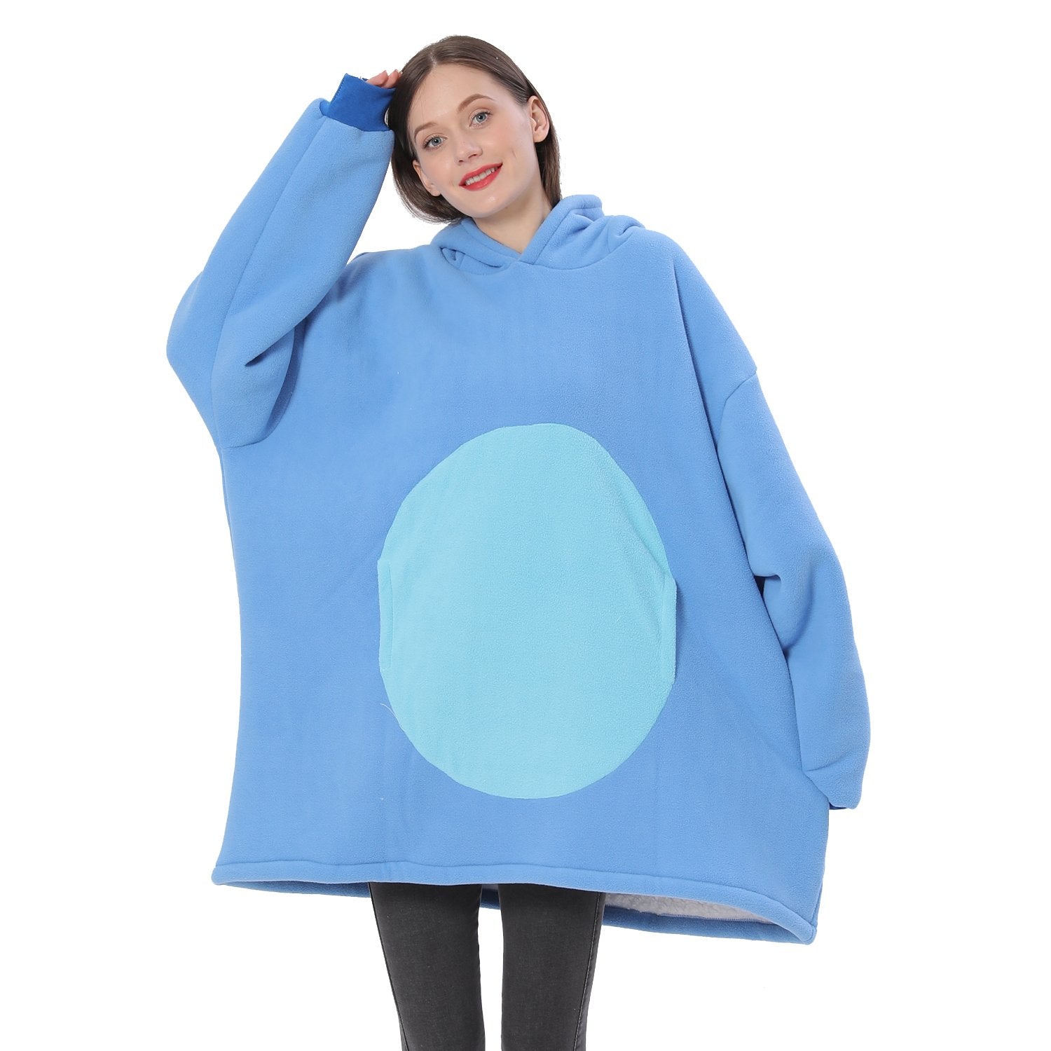 BuyLilo Stitch Blue Stitch Keep Warm Cosplay Costume Cozy Cartoon Lazy TV Blanket Now Cheaper With 3 - 5 Days Ship - PajamasBuy