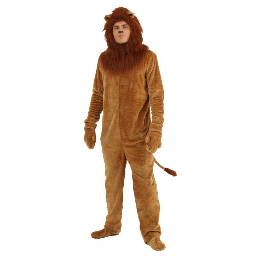 lion costume wizard of oz real animal party Cosplay Adult Kids Matching - Pajamasbuy