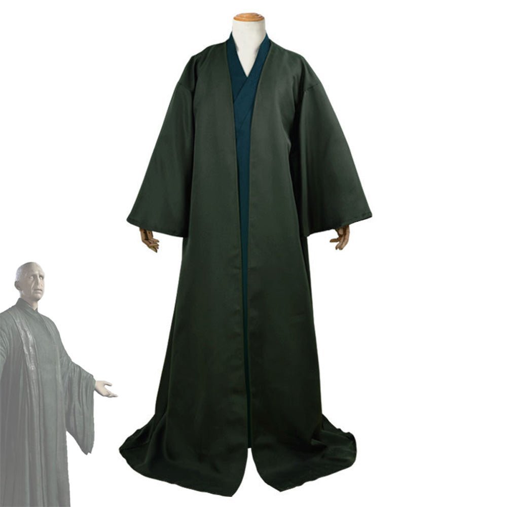 Lord Voldemort magic robe Costume Mask Harry Potter cosplay Halloween - Pajamasbuy