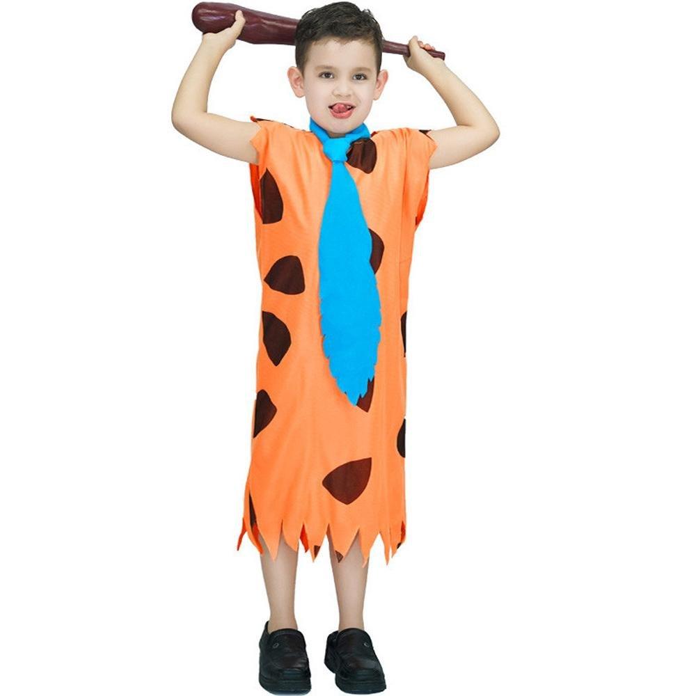 Men Wilma Flintstone Outfits Cosplay Costume Halloween Adults Kids - Pajamasbuy