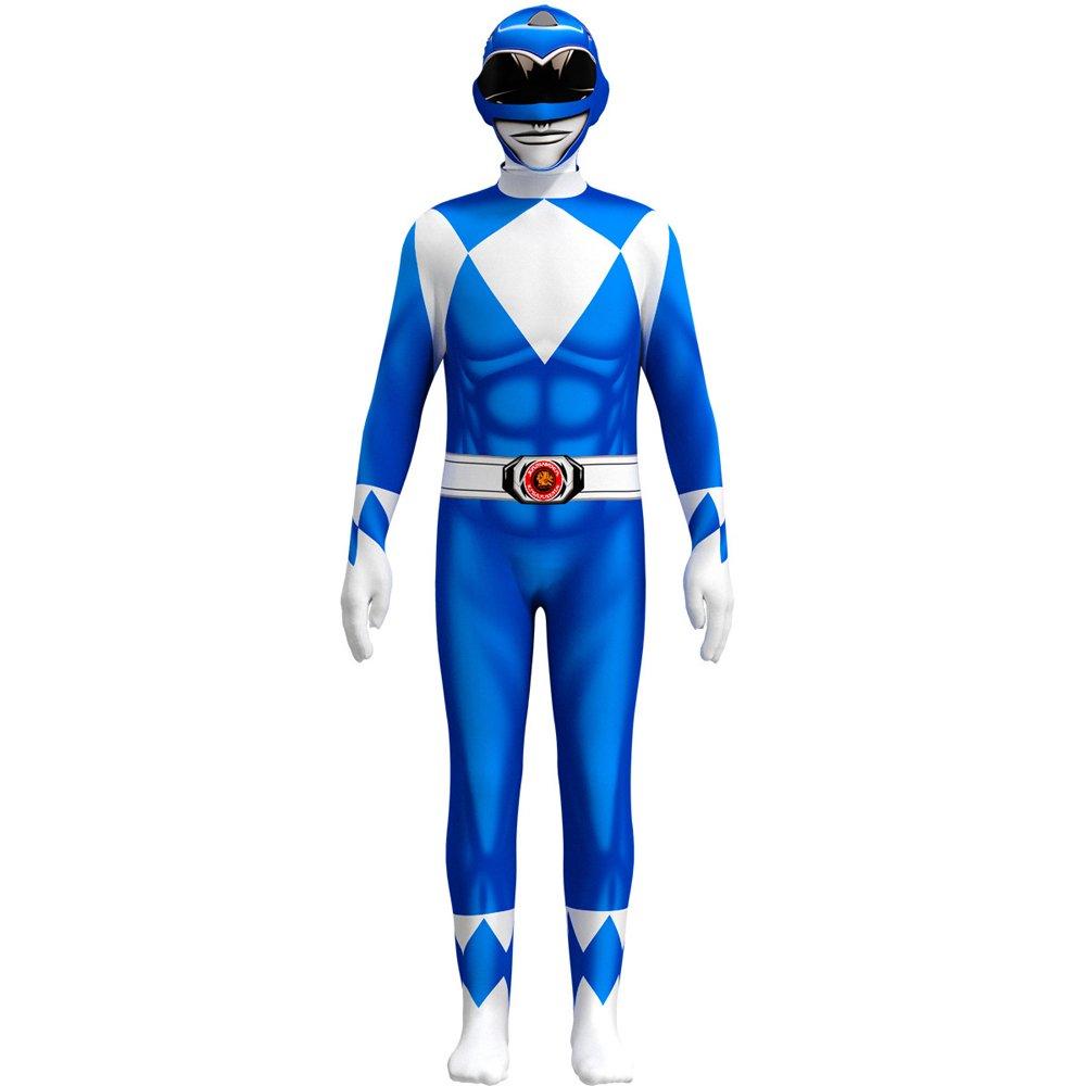 BuyMighty Morphin Power Rangers Costume Kids Superhero Bodysuit Halloween jumpsuits onesies Now Cheaper With 3 - 5 Days Ship - PajamasBuy