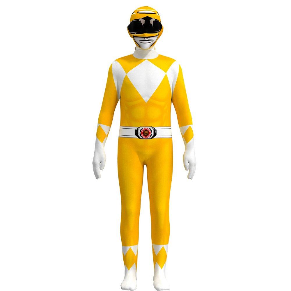 BuyMighty Morphin Power Rangers Costume Kids Superhero Bodysuit Halloween jumpsuits onesies Now Cheaper With 3 - 5 Days Ship - PajamasBuy