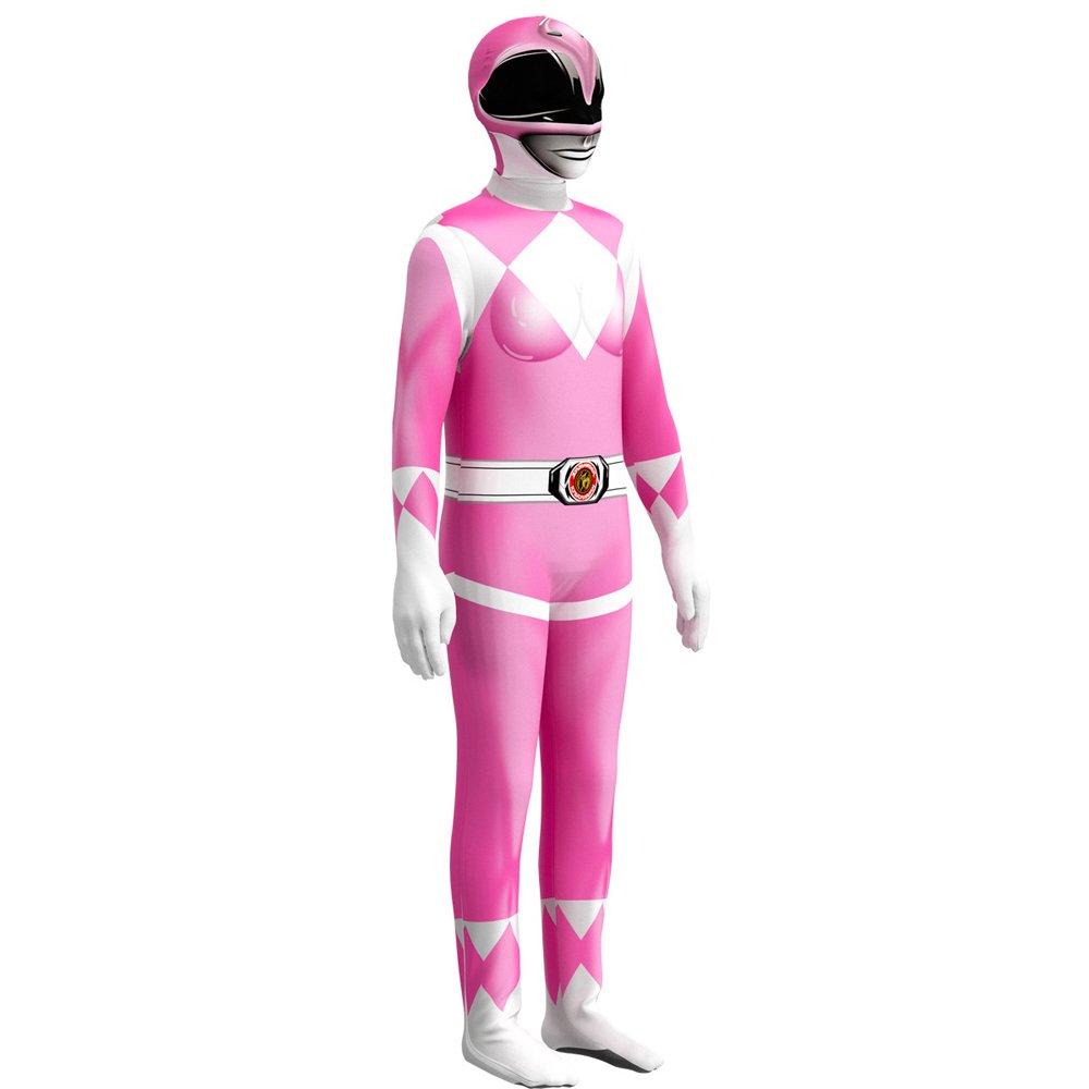 BuyMighty Morphin Power Rangers Costume Kids Superhero Bodysuit Halloween jumpsuits onesies Now Cheaper With 3 - 5 Days Ship - PajamasBuy