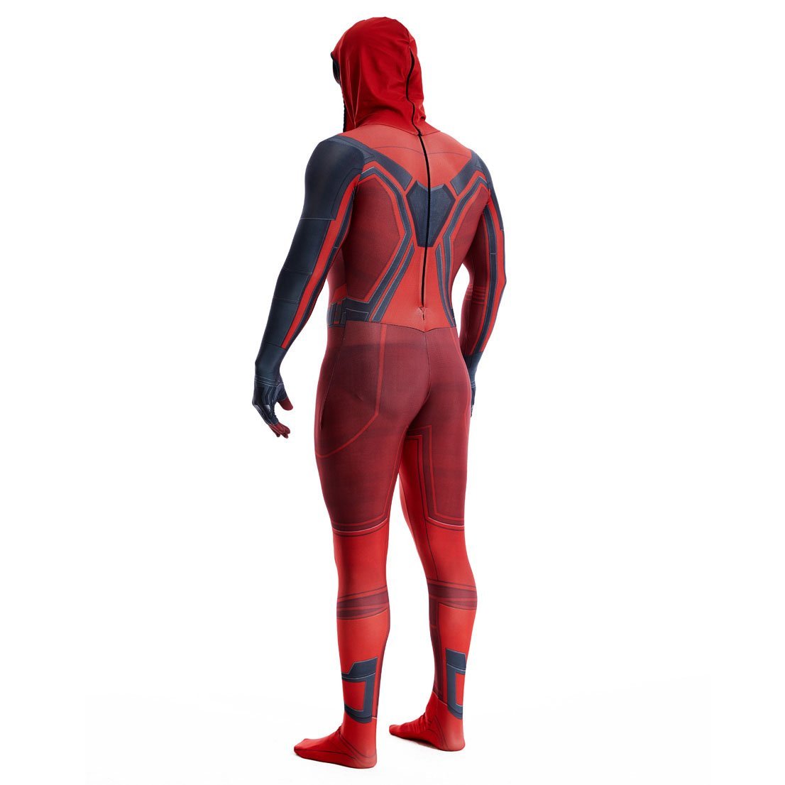 BuyMiles Morales Crimson Cowl Spider Man Costume Red Cape Halloween Cosplay for Kids and Adults Now Cheaper With 3 - 5 Days Ship - PajamasBuy