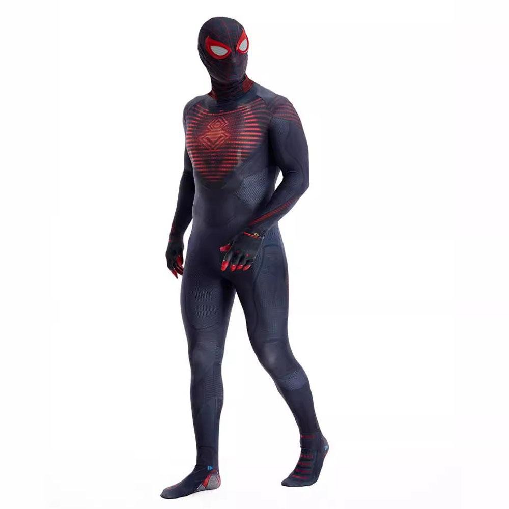 BuyMiles Morales Spider Man PS5 Cosplay Suit Ultimate Costume for Kids and Adults Now Cheaper With 3 - 5 Days Ship - PajamasBuy