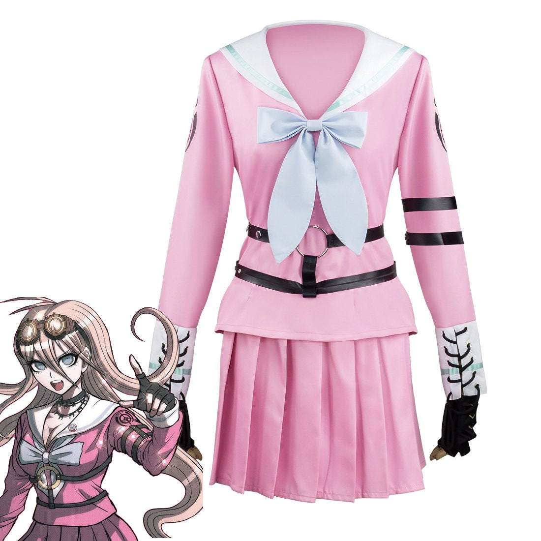 BuyMiu Iruma Costumes for Girls Danganronpa V3: Killing Harmony Cos Halloween Anime Cosplay Now Cheaper With 3 - 5 Days Ship - PajamasBuy