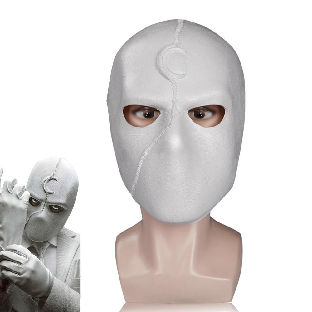 BuyMoon Knight Marc Specto Mask Cosplay Latex Helmet Halloween Party Prop Now Cheaper With 3 - 5 Days Ship - PajamasBuy