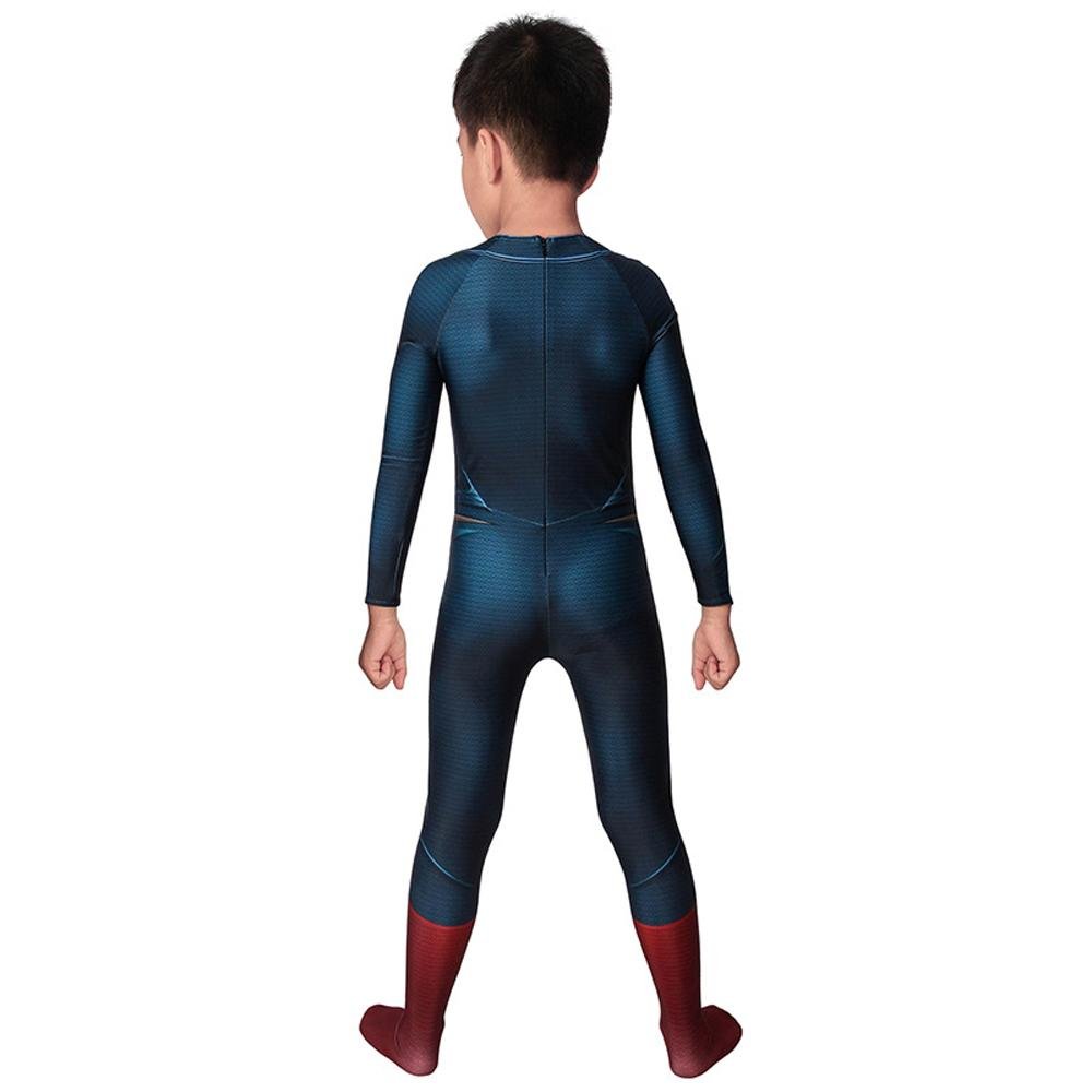 BuyMovie Superman Costumes David Corenswet Cosplay Jumpsuit For Kids Now Cheaper With 3 - 5 Days Ship - PajamasBuy