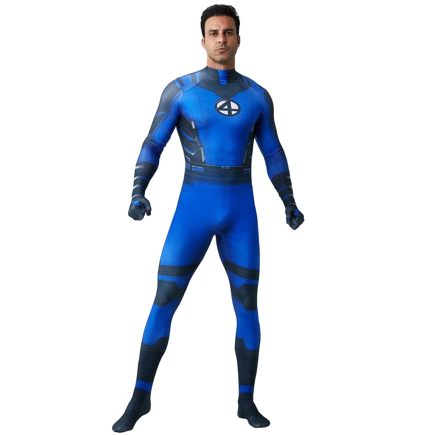 BuyMr. Fantastic Reed Richards Cosplay Zentai Suit for Adults and Kids Now Cheaper With 3 - 5 Days Ship - PajamasBuy