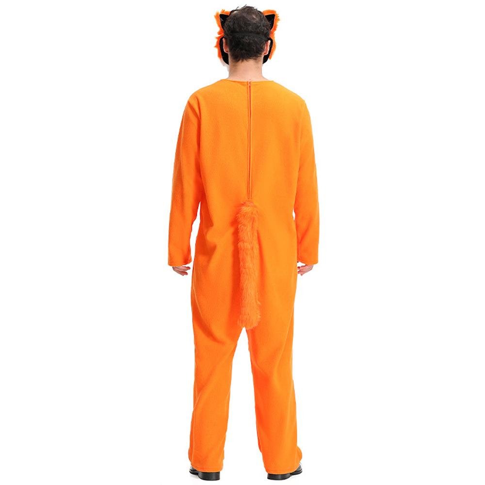 BuyMr. Sly Fox Animal Adult Jumpsuit Cosplay Costume Carnival Now Cheaper With 3 - 5 Days Ship - PajamasBuy