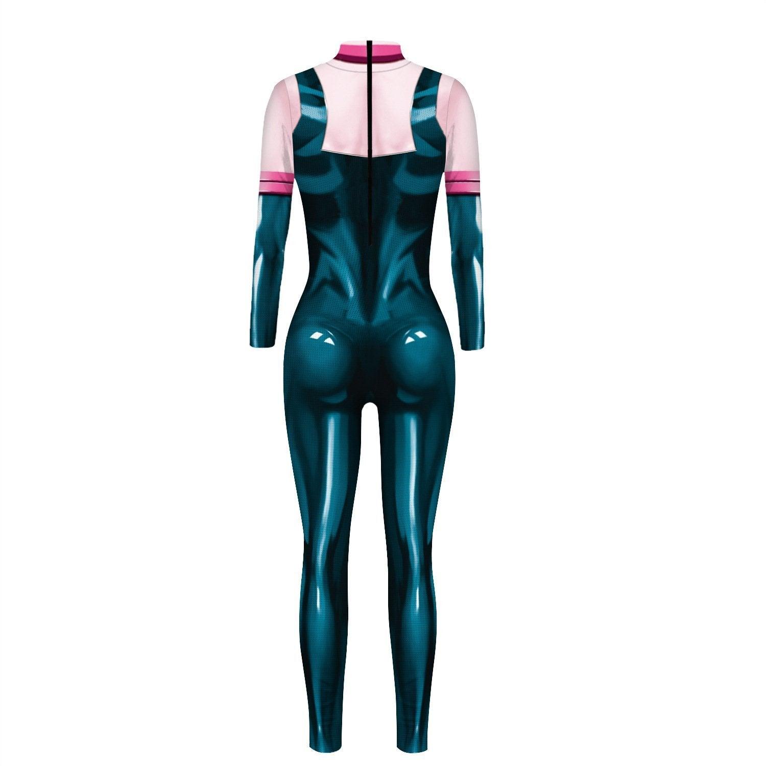 My Hero Academia OCHACO URARAKA Halloween Cosplay Costume Jumpsuit - Pajamasbuy