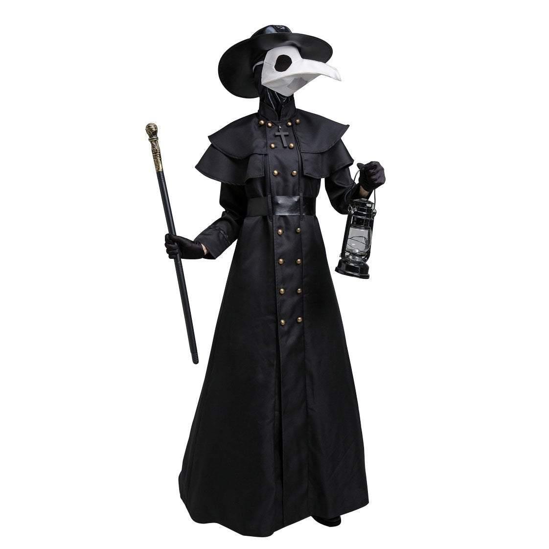 New costume plague doctor birdman long - mouth Halloween cosplay costume - Pajamasbuy