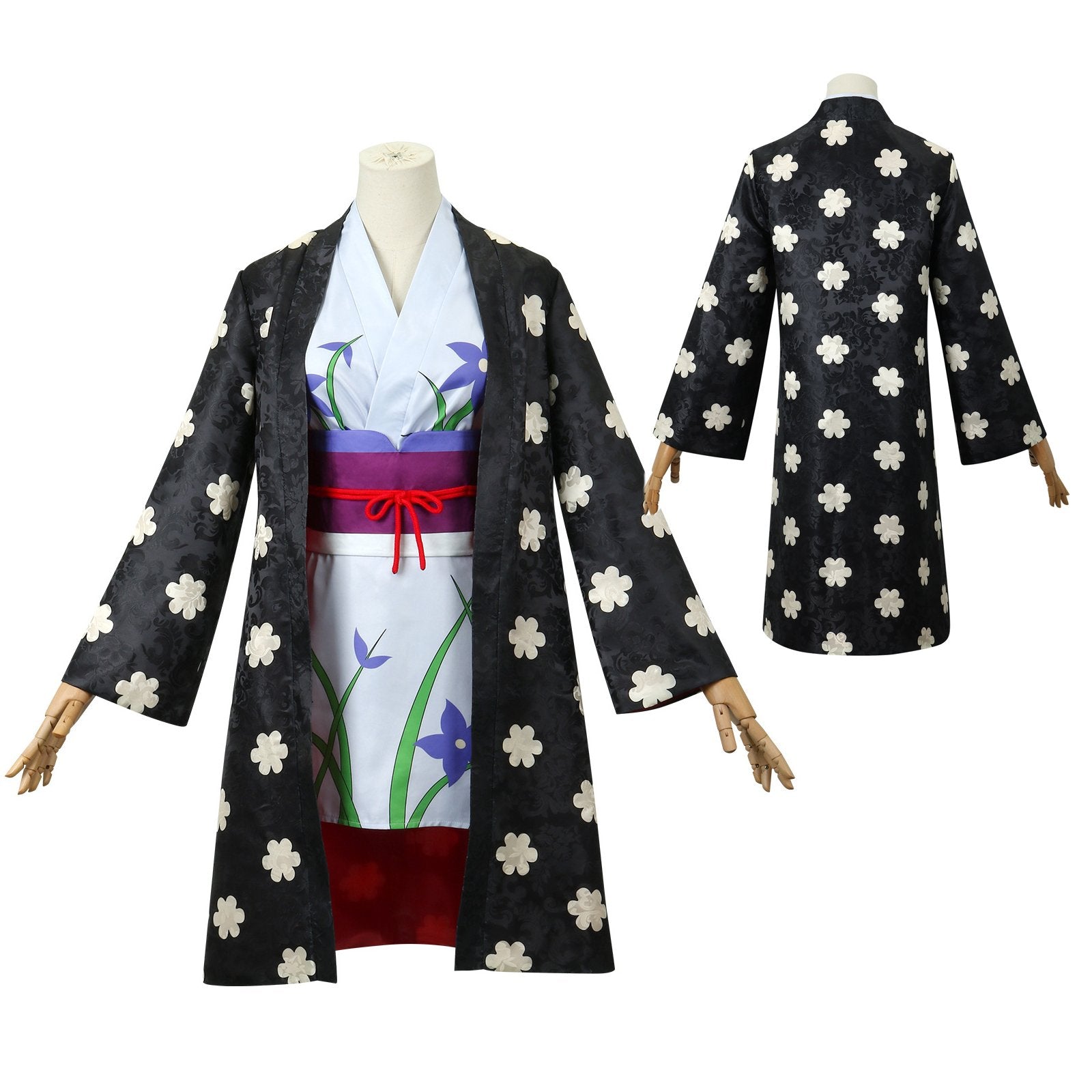 BuyOne Piece Nico Robin Japanese Anime Kimono Robe Fancy cosplay Costumes Now Cheaper With 3 - 5 Days Ship - PajamasBuy