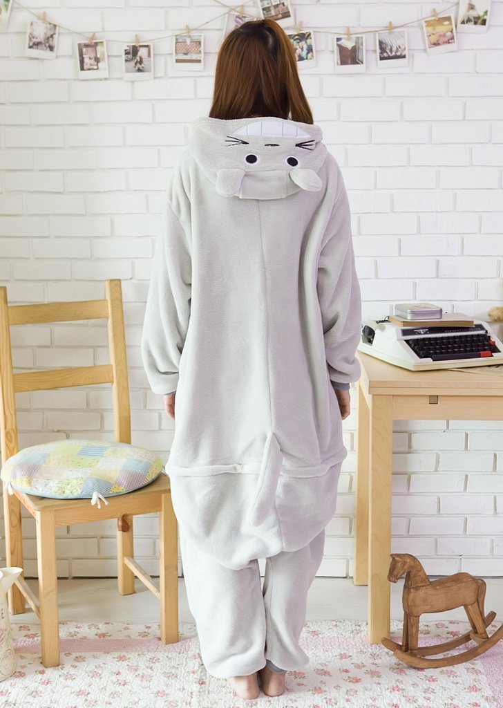 BuyOnesies Hoodie Totoro Pajamas Animal Costume Kigurumi Now Cheaper With 3 - 5 Days Ship - PajamasBuy