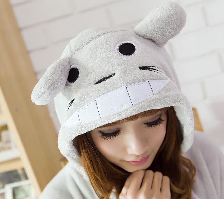 BuyOnesies Hoodie Totoro Pajamas Animal Costume Kigurumi Now Cheaper With 3 - 5 Days Ship - PajamasBuy