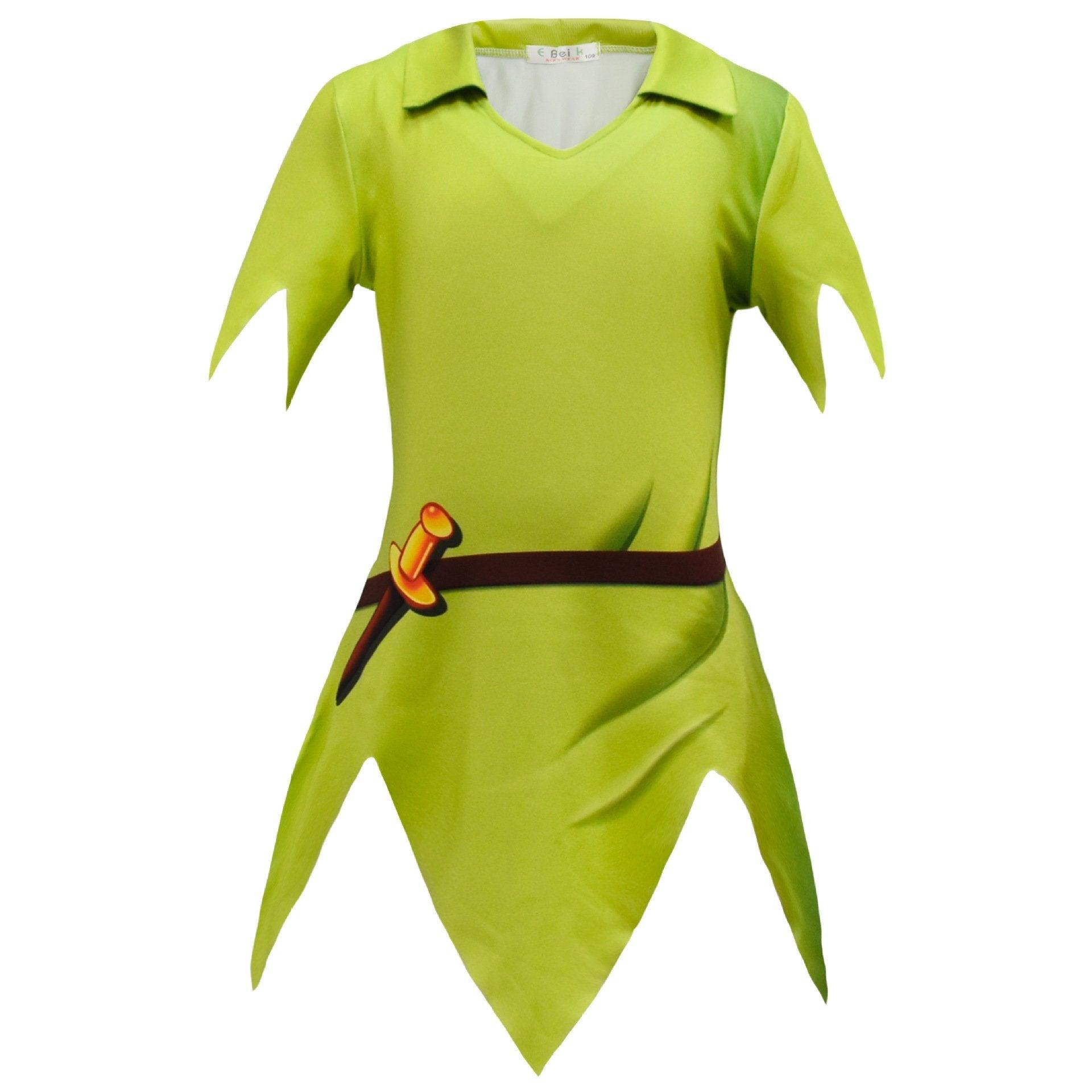 Peter Pan Shorts Suit Halloween Outfits Cosplay Costume For Kids - Pajamasbuy