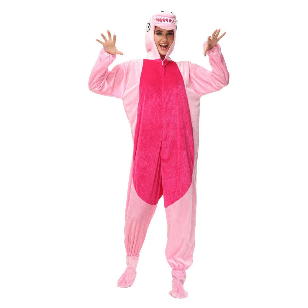 BuyPink Dinosaur momo Animal kigurumi onesies Costume Now Cheaper With 3 - 5 Days Ship - PajamasBuy