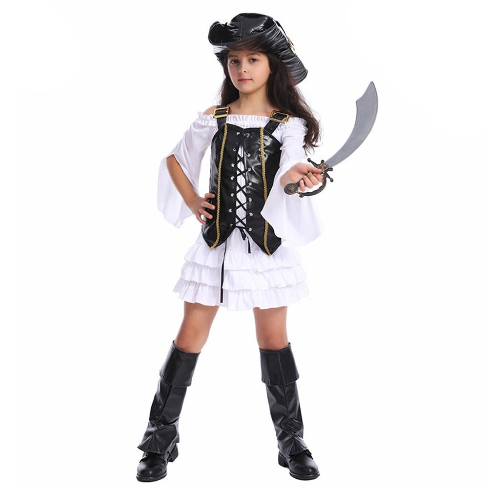 BuyPirate Outfit Cosplay Costume Fancy Dress Halloween For Kids Now Cheaper With 3 - 5 Days Ship - PajamasBuy