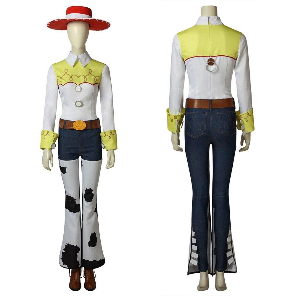 BuyPixar Toy Story 4 Jessie Costume Full Set With Cap Now Cheaper With 3 - 5 Days Ship - PajamasBuy