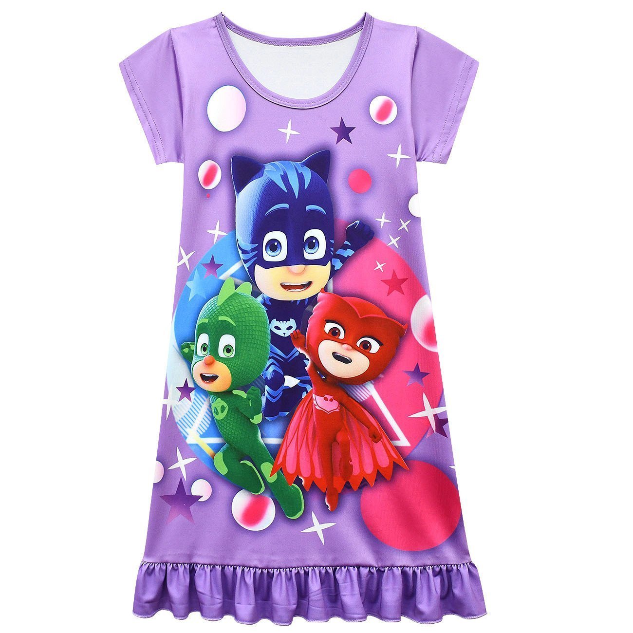 BuyPJ Masks Pajamas Little Hero Nightgown for Toddler Kids Sleepwear Dress Now Cheaper With 3 - 5 Days Ship - PajamasBuy