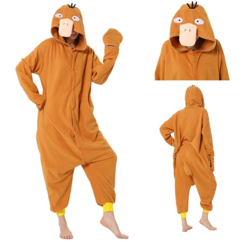 Pok¨¦mon Psyduck Kigurumi Onesies Game Pajamas Pyjamas Halloween Costume - Pajamasbuy