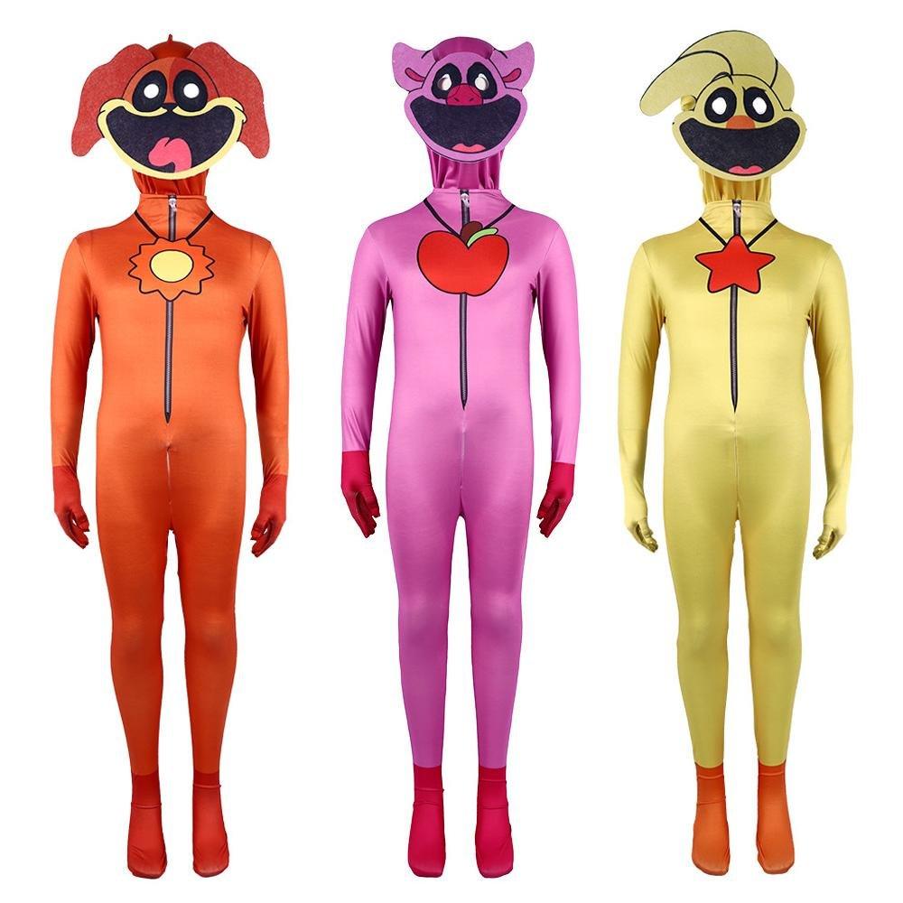 Poppy Playtime Game Kickinchicken PickyPiggy DogDay Costume Zentai Cosplay Halloween - Pajamasbuy