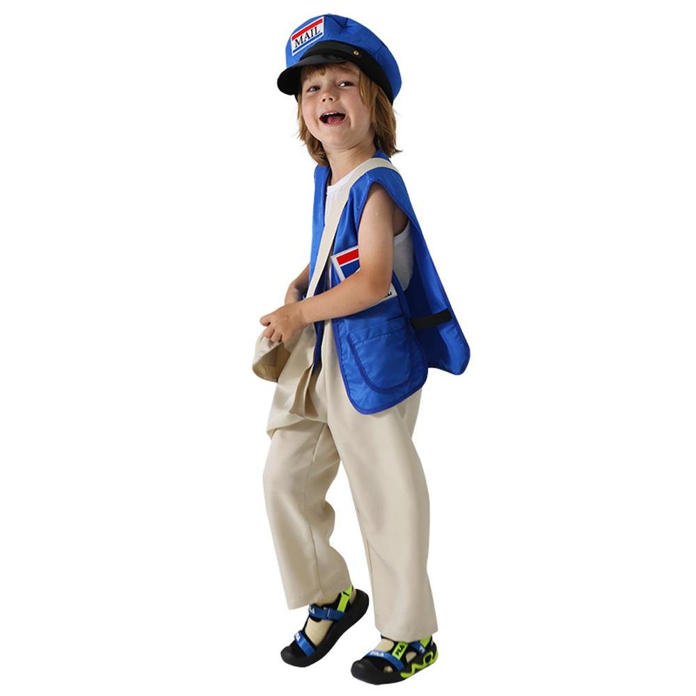 BuyPostman Courier Uniform Kids Party Suit Cosplay Costumes Halloween Now Cheaper With 3 - 5 Days Ship - PajamasBuy