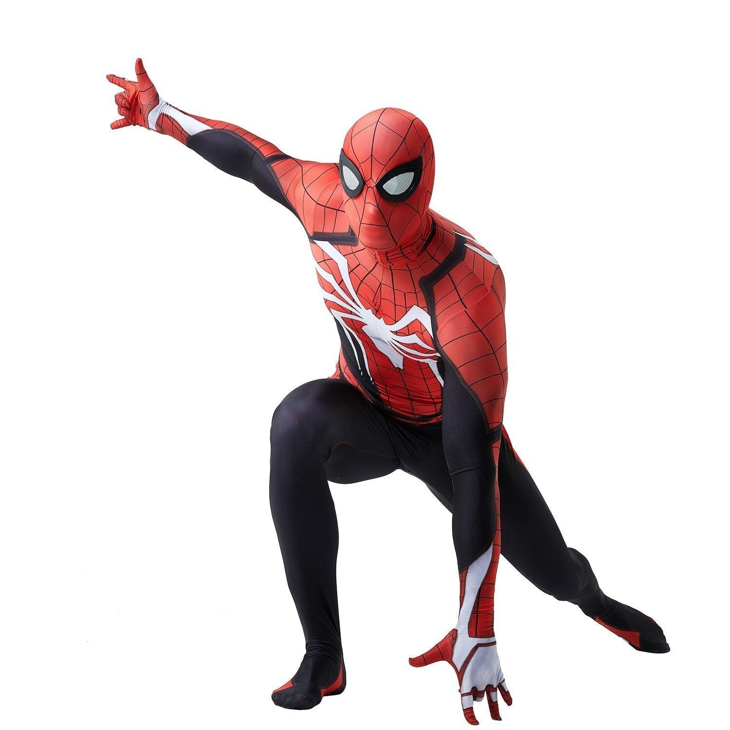 PS4 Spider - Man Game Peter Parker Tight Cosplay Costume for Adults and Kids - Pajamasbuy