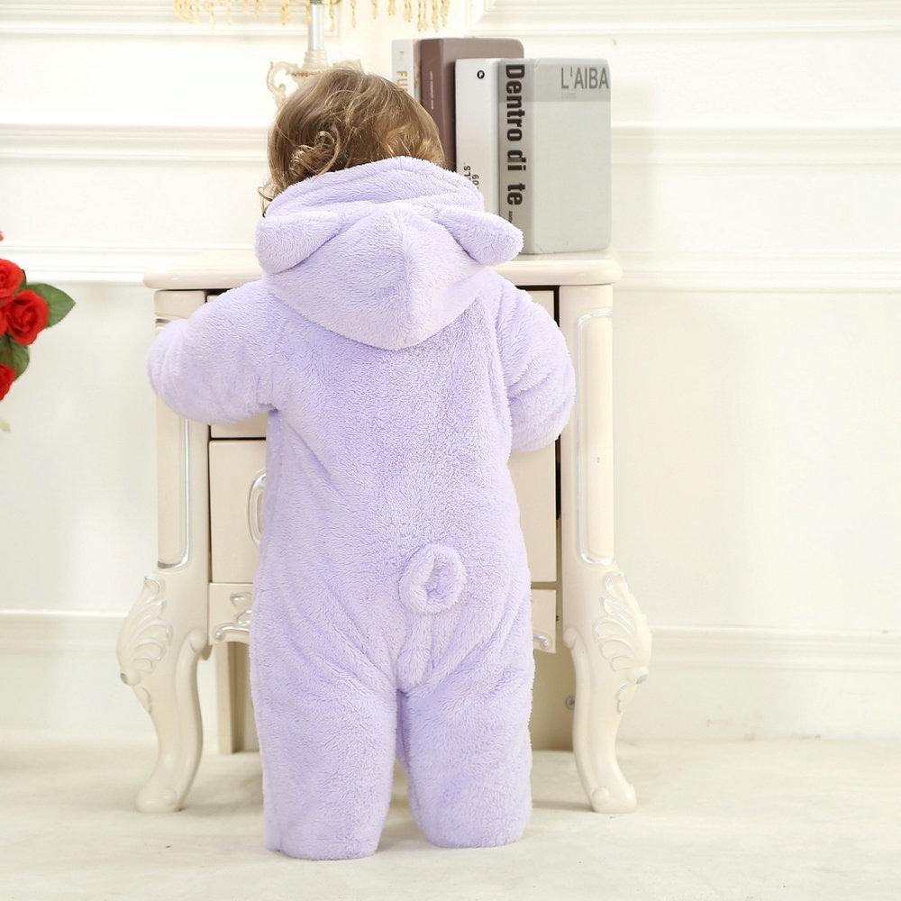 BuyPurple Cat Cute Baby Infant Toddler Animal Onesie Costume Now Cheaper With 3 - 5 Days Ship - PajamasBuy