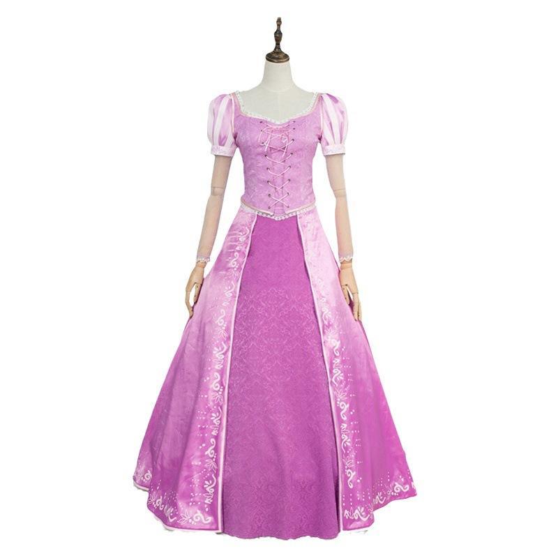 Rapunzel Halloween Costume Tangled Princess Cosplay Dress for Women - Pajamasbuy