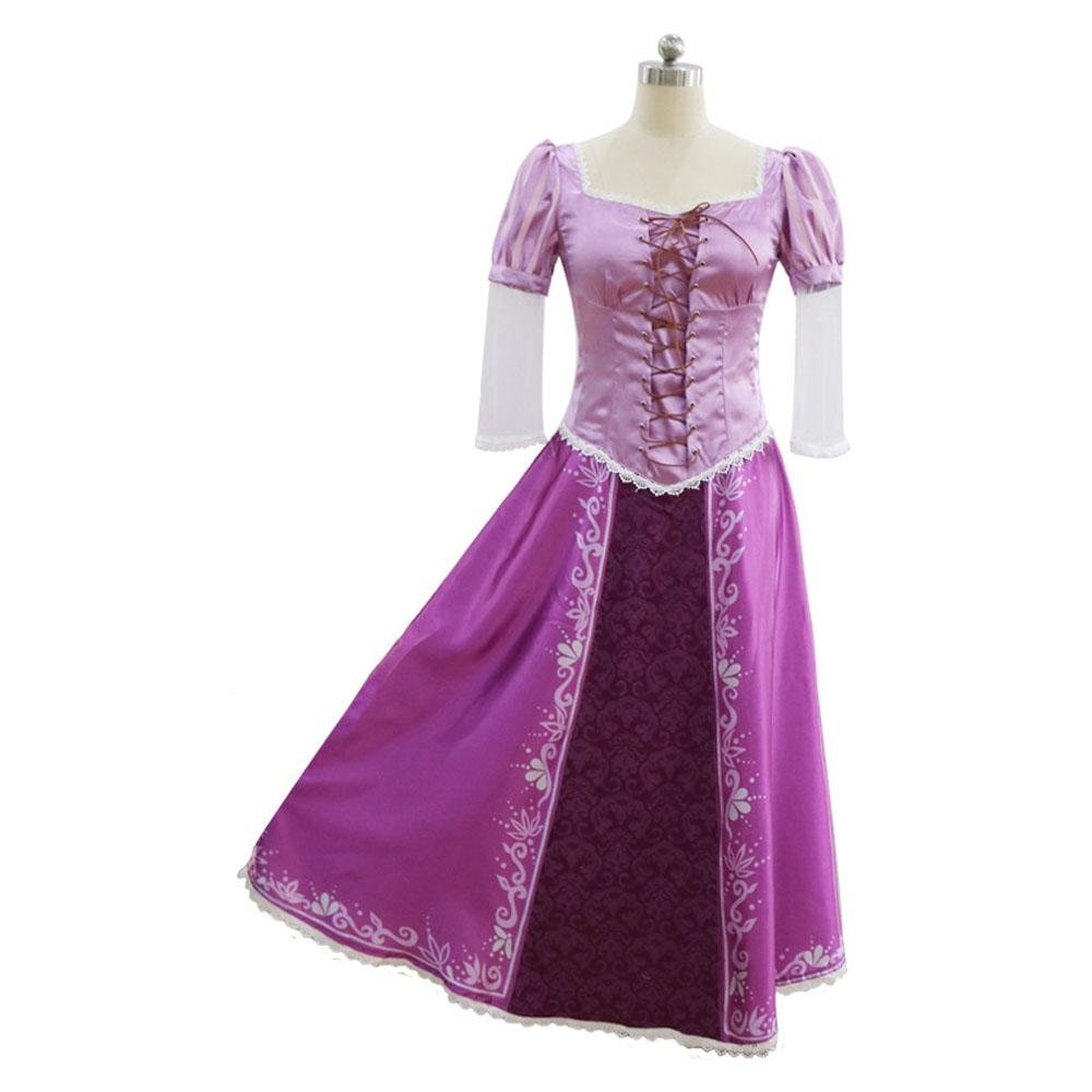 BuyRapunzel Princess Costume for Women and Girls Tangled Cosplay Dress for Halloween Now Cheaper With 3 - 5 Days Ship - PajamasBuy