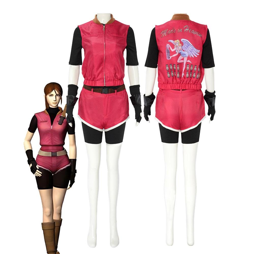 BuyResident Evil cosplay Claire Redfield Costume Cosplay Halloween Now Cheaper With 3 - 5 Days Ship - PajamasBuy