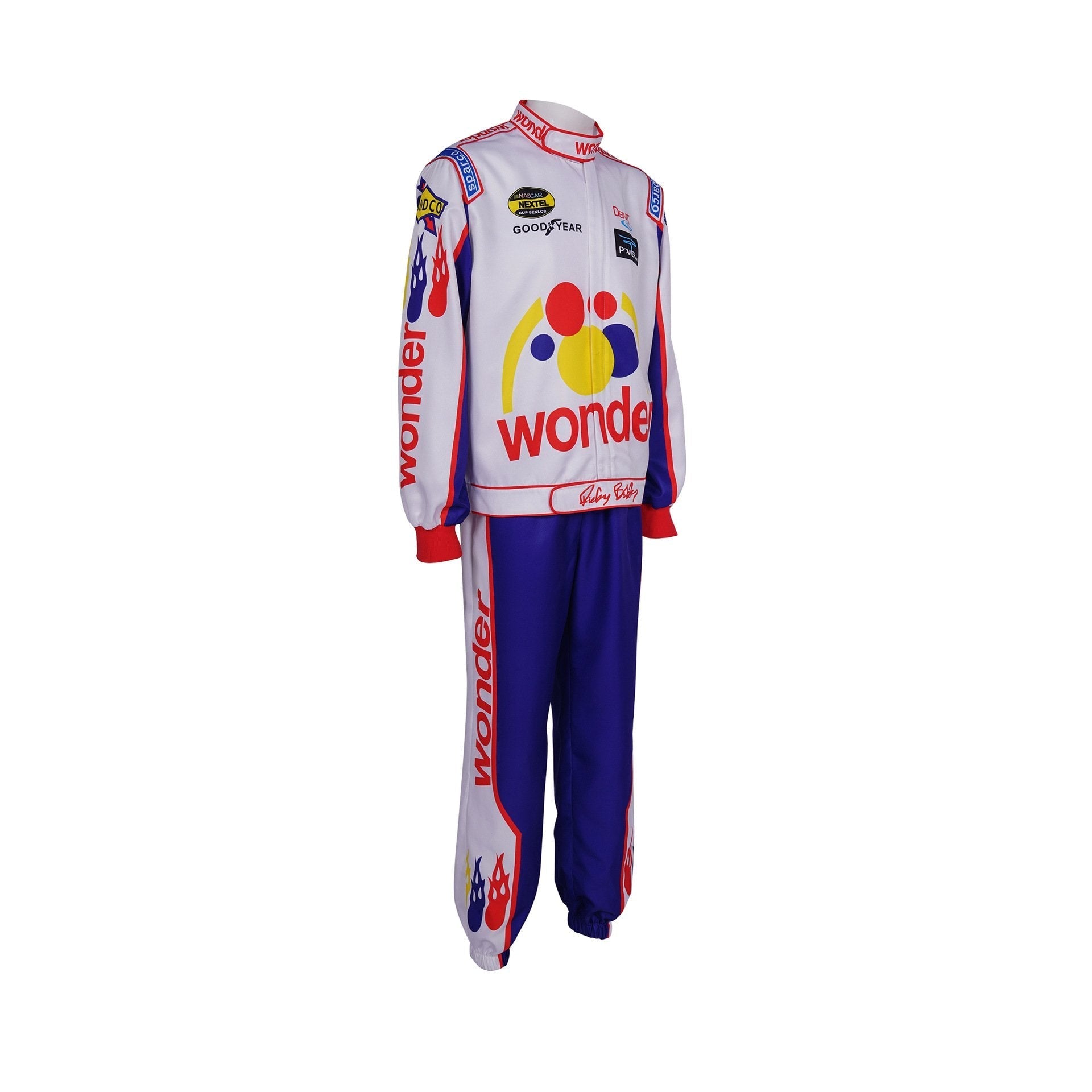 BuyRicky Bobby Racing Costume Adult Talladega Nights Halloween Cosplay Suit Now Cheaper With 3 - 5 Days Ship - PajamasBuy